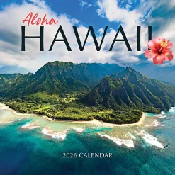 2026 TF Publishing Scenic Monthly Wall Calendar, 12” x 12”, Hawaii, January To December