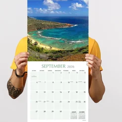 2026 TF Publishing Scenic Monthly Wall Calendar, 12” x 12”, Hawaii, January To December
