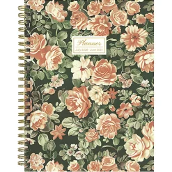 2026-2027, TF Publishing The Rose Garden Medium Weekly Monthly Planner, 8
