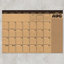 2026-2027, TF Publishing Trail + Timber Medium Desk Pad Monthly Blotter Calendar, 17