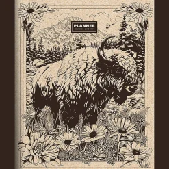 2026-2027, TF Publishing Wild Bison Large Monthly Planner, 11