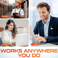 The Delton 90X Wireless Work Anywhere Bundle Headset, Keyboard, Mouse, & 1080p Webcam