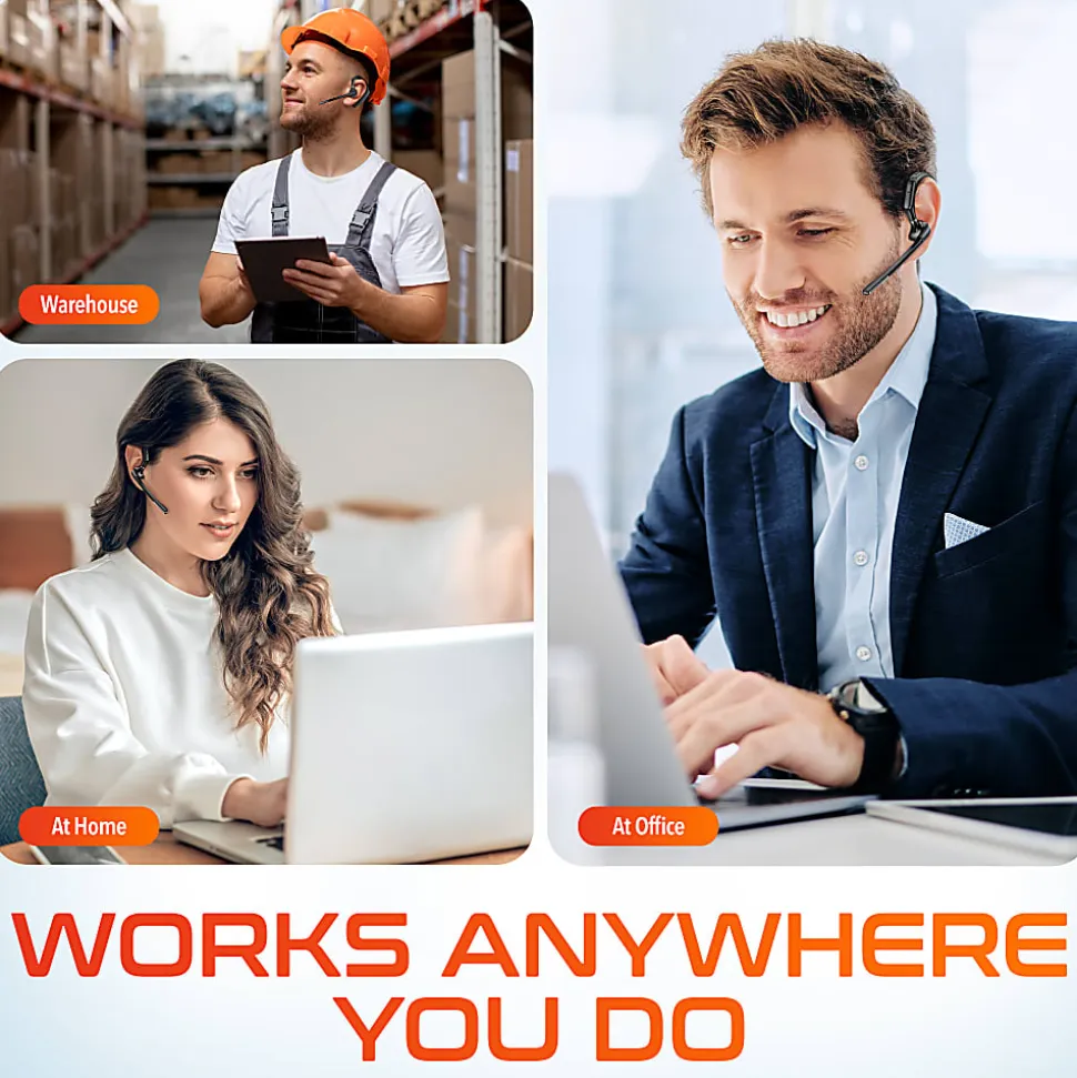 The Delton 90X Wireless Work Anywhere Bundle Headset, Keyboard, Mouse, & 1080p Webcam