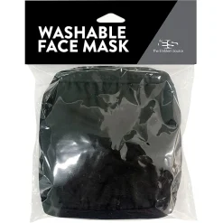 The Emblem Source Washable Adult Face Masks, Black, Pack Of 3 Masks