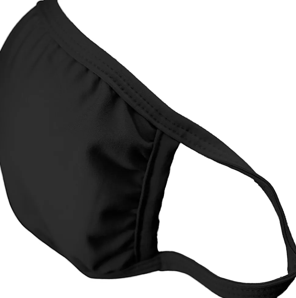 The Emblem Source Washable Adult Face Masks, Black, Pack Of 3 Masks