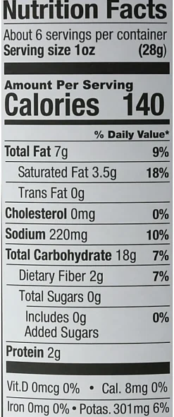 The Good Crisp Company Potato Crisps, Sour Cream and Onion, 5.6 Oz, Total Qty 8