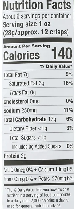 The Good Crisp Company Potato Crisps, Spicy Jalapeno, 5.6 Oz, Total Qty 8