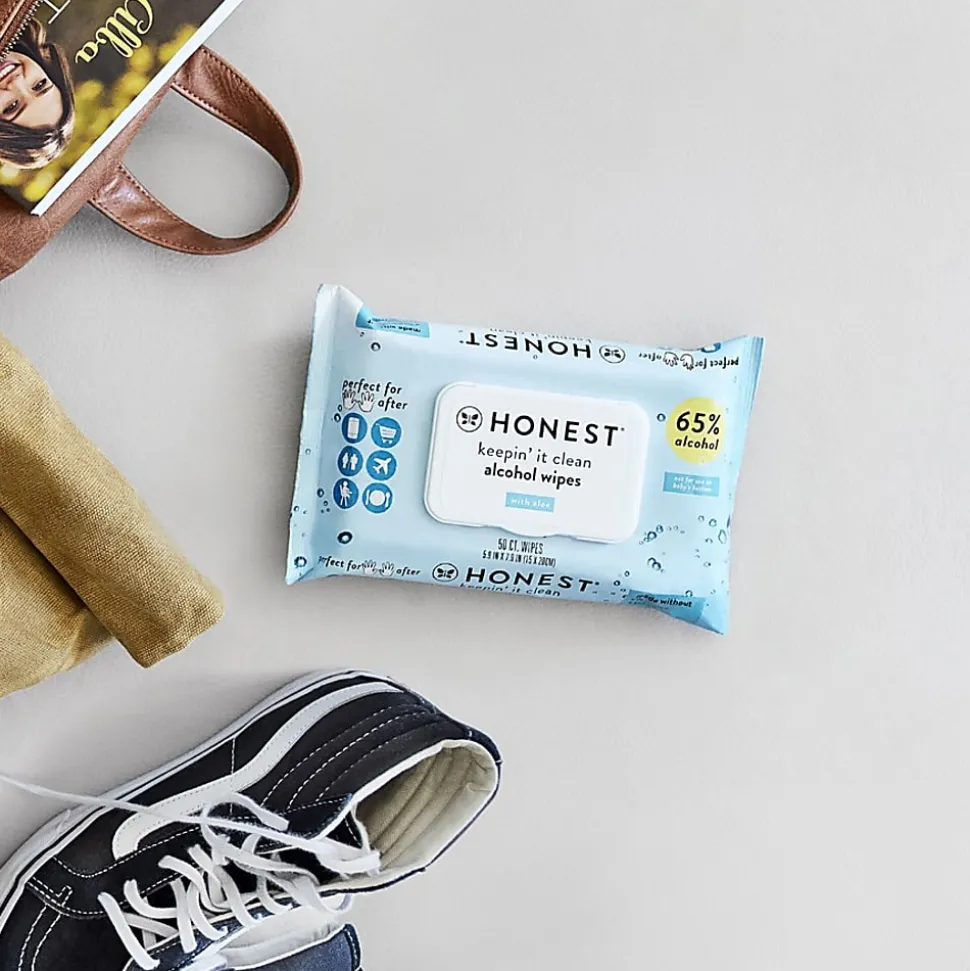 The Honest Company Sanitizing Wipes, Unscented, Case Of 50 Wipes