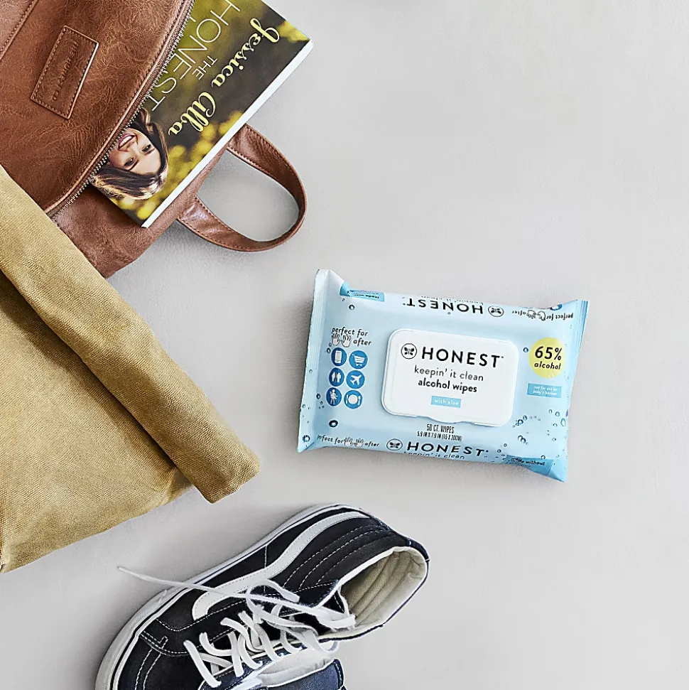 The Honest Company Sanitizing Wipes, Unscented, Case Of 50 Wipes