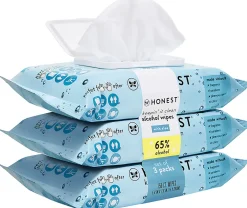The Honest Company Sanitizing Wipes, 2 oz, Pack Of 3