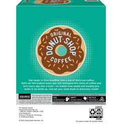 The Original Donut Shop Decaf Keurig Single-Serve K-Cup Pods, Medium Roast, 24 Pods Per Pack, Case Of 4 Packs
