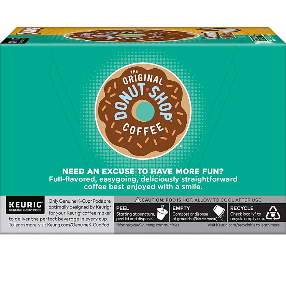 The Original Donut Shop Duos Coconut + Mocha Keurig Single-Serve K-Cup Pods, Pack Of 10 Pods