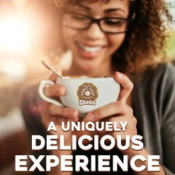 The Original Donut Shop Duos Coconut + Mocha Keurig Single-Serve K-Cup Pods, Medium Roast Coffee, 24 Count
