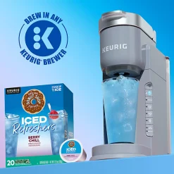 The Original Donut Shop Iced Refresher Keurig Single Serve K-Cup® Pods, 12.6 Oz, Berry Chill, Box Of 20 Pods