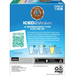 The Original Donut Shop Iced Refreshers, Pineapple Passionfruit Flavor, Box of 20 K-Cup® Pods