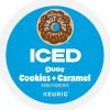 The Original Donut Shop® K-Cup Iced Duos Cookies & Caramel Medium Roast Coffee K-Cups, Box Of 24 K-Cups