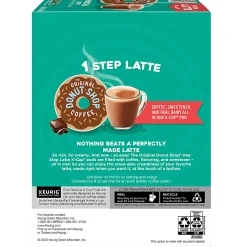 The Original Donut Shop One Step Mocha Latte Keurig Single-Serve K-Cup Pods, 20 Pods Per Pack, Case Of 4 Packs