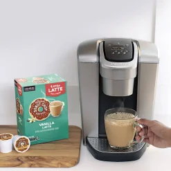 The Original Donut Shop One Step Vanilla Latte Keurig Single-Serve Coffee K-Cup Pods, 20 Pods Per Pack, Case Of 4 Packs