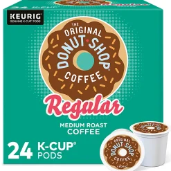 The Original Donut Shop® Single-Serve K-Cup®, 1-Step Vanilla Latte, Carton of 20