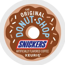 The Original Donut Shop Snickers Coffee, K-Cup Pods, Box of 24 Pods