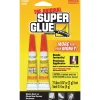 The Original Super Glue Gel Double Pack 2 / Pack Clear, SGH2212