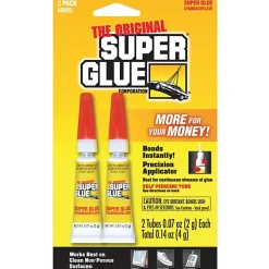 The Original Super Glue Gel Double Pack 2 / Pack Clear, SGH2212