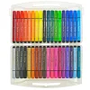 The Pencil Grip Magic Stix Triangular Markers, Bullet Point, Assorted Colors, 36 Markers Per Pack, Set Of 2 Packs