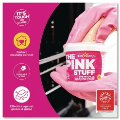 The Pink Stuff Miracle Cleaning Paste, Fruity Scent, 17.6 oz Jar