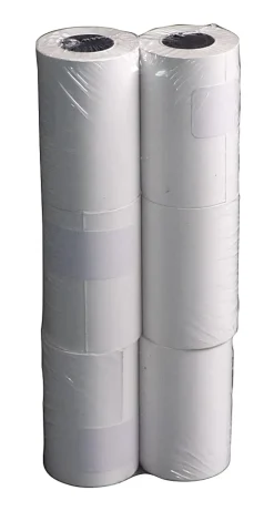 Thermal Receipt Paper Rolls, 2-1/4"x50', Phenol-Free, White, 6 Rolls