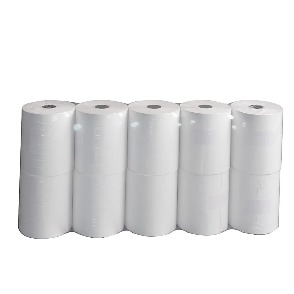 Thermal Receipt Paper Rolls, 3-1/8"x230', Phenol-Free, White, 10 Rolls