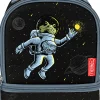 Thermos Dual-Compartment Lunch Kit, 9”H x 6-3/4”W x 6-1/4”D, Space Frog