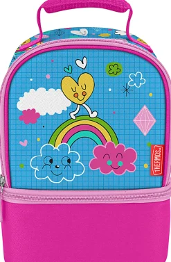 Thermos Dual Compartment Lunch Kit Sketchbook, 8in x 5in x 11in, Multi-color, 1PC