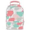 Thermos Dual Compartment Lunch Kit Pastels, 6.75in x 6.25in x 9in, Pastel Multicolor, 1PC