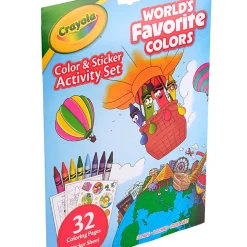 The top 8 World's Favorite Colors in Crayola crayons! The Coloring pages inspired by the World's Favorite Colors program!
