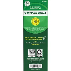 Ticonderoga® Beginners' Elementary Untipped Wood Pencils, HB Lead, Pack of 12