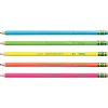 Ticonderoga Dixon Pencils, No 2, Soft, Assorted Neon, Pack Of 18 Pencils