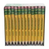 Ticonderoga® Golf Pencils With Erasers, Presharpened, #2 Lead, Pack of 72