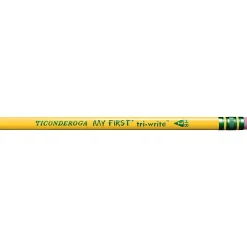 Ticonderoga® My First Tri-Write Triangular No. 2 Pencils, #2 Lead, Soft, Pack of 36