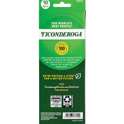 Ticonderoga® Pastel Pencils, #2 Soft, Assorted Colors, Pack Of 10 Pencils