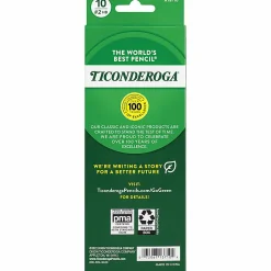 Ticonderoga® Pastel Pencils, #2 Soft, Assorted Colors, Pack Of 10 Pencils