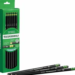 Ticonderoga® Pencil, #2 Lead, Soft, Pack of 24