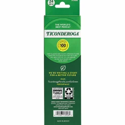 Ticonderoga® Pencil, #2 Lead, Soft, Pack of 24