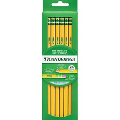 Ticonderoga® Pencils, #2 Lead, Medium Soft, Pack of 24