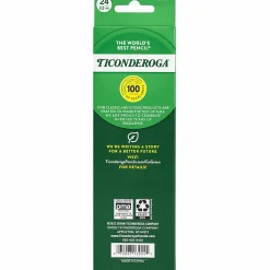 Ticonderoga® Pencils, #2 Lead, Medium Soft, Pack of 24