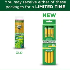 Ticonderoga® Pencils, #2 Lead, Medium Soft, Pack of 24
