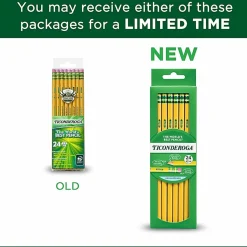 Ticonderoga® Pencils, #2 Lead, Medium Soft, Pack of 24