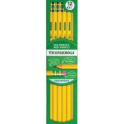 Ticonderoga® Pencils, #2 Lead, Medium Soft, Pack of 12