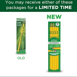 Ticonderoga® Pencils, #2 Lead, Medium Soft, Pack of 12
