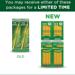 Ticonderoga® Pencils, Presharpened, #2 Lead, Soft, Pack of 12