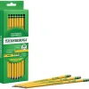 Ticonderoga® Pencils , Pre-Sharpened, #2 Soft Lead, Yellow Barrel, Box Of 30